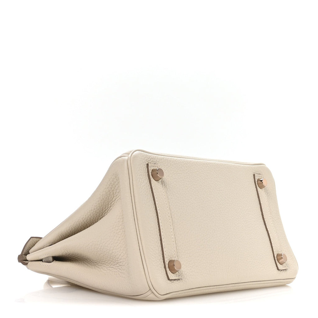 Togo Birkin 25 Craie product image 6, provided for visual reference and product detail review