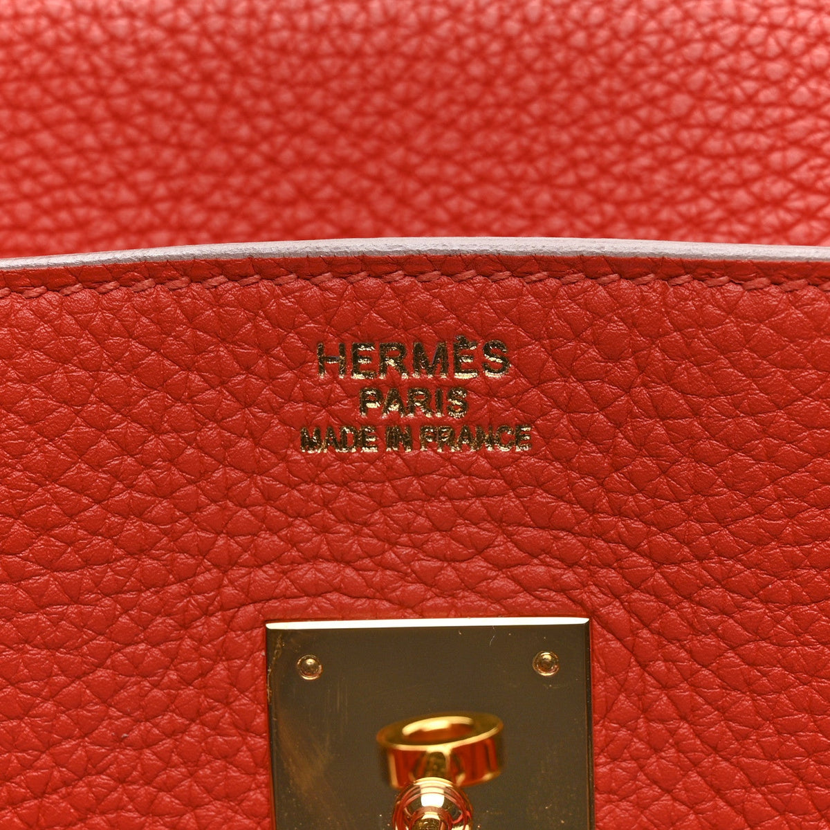 Togo Birkin 35 Capucine product image 6, provided for visual reference and product detail review