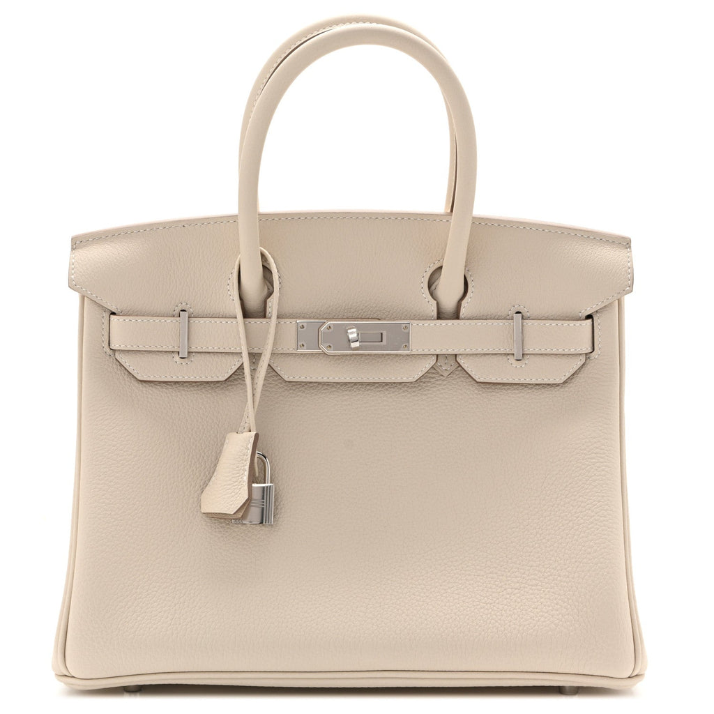Togo Birkin 30 Craie product image 1, provided for visual reference and product detail review