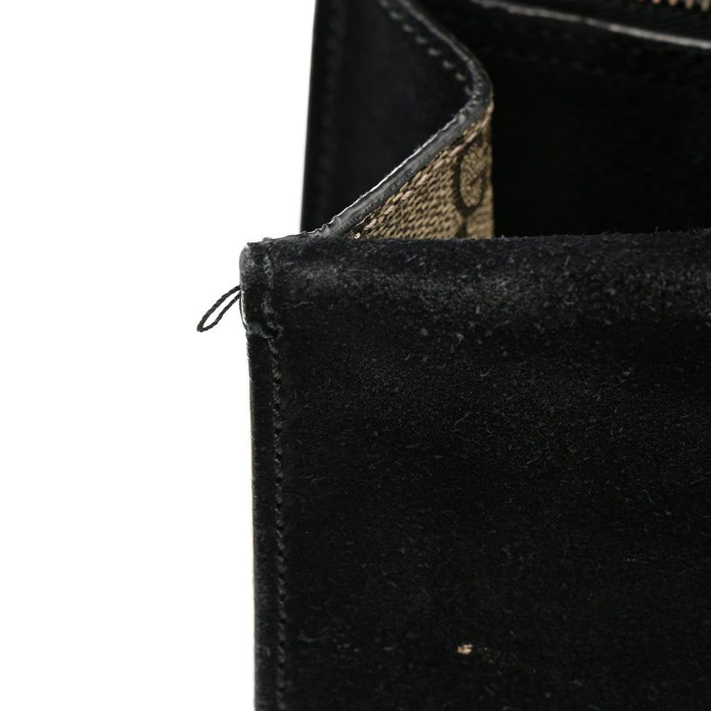 GG Supreme Monogram Medium Dionysus Shoulder Bag Black product image 13, provided for visual reference and product detail