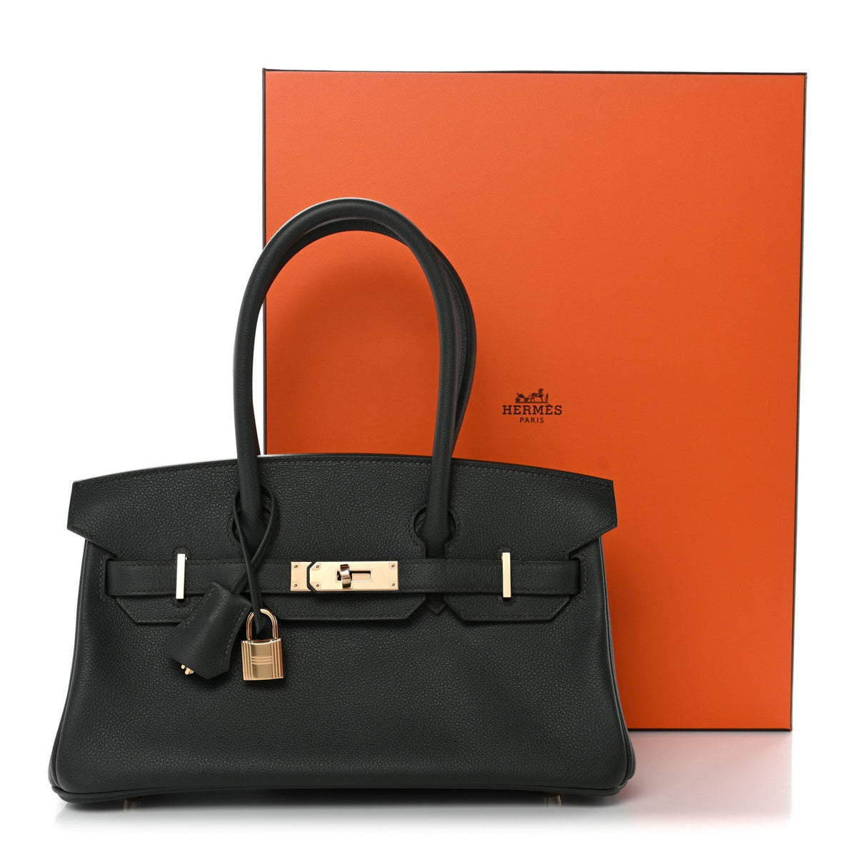 Evercolor Shoulder Birkin Light 29 Vert Mangrove product image 11, provided for visual reference and product detail review