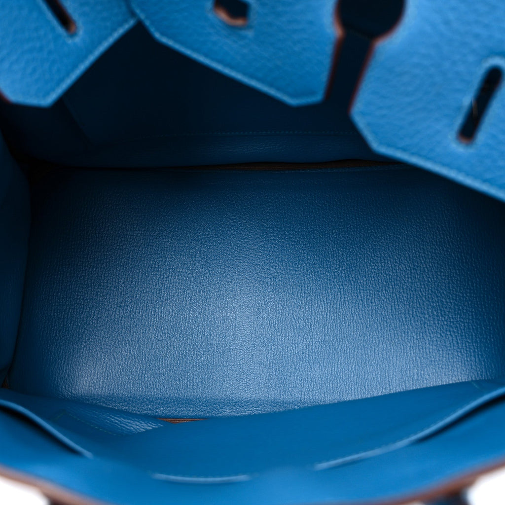 Taurillon Clemence BIRKIN 35 Mykonos product image 5, provided for visual reference and product detail review