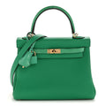 Togo Lizard Kelly Retourne Touch 25 Menthe product image 1, provided for visual reference and product detail review