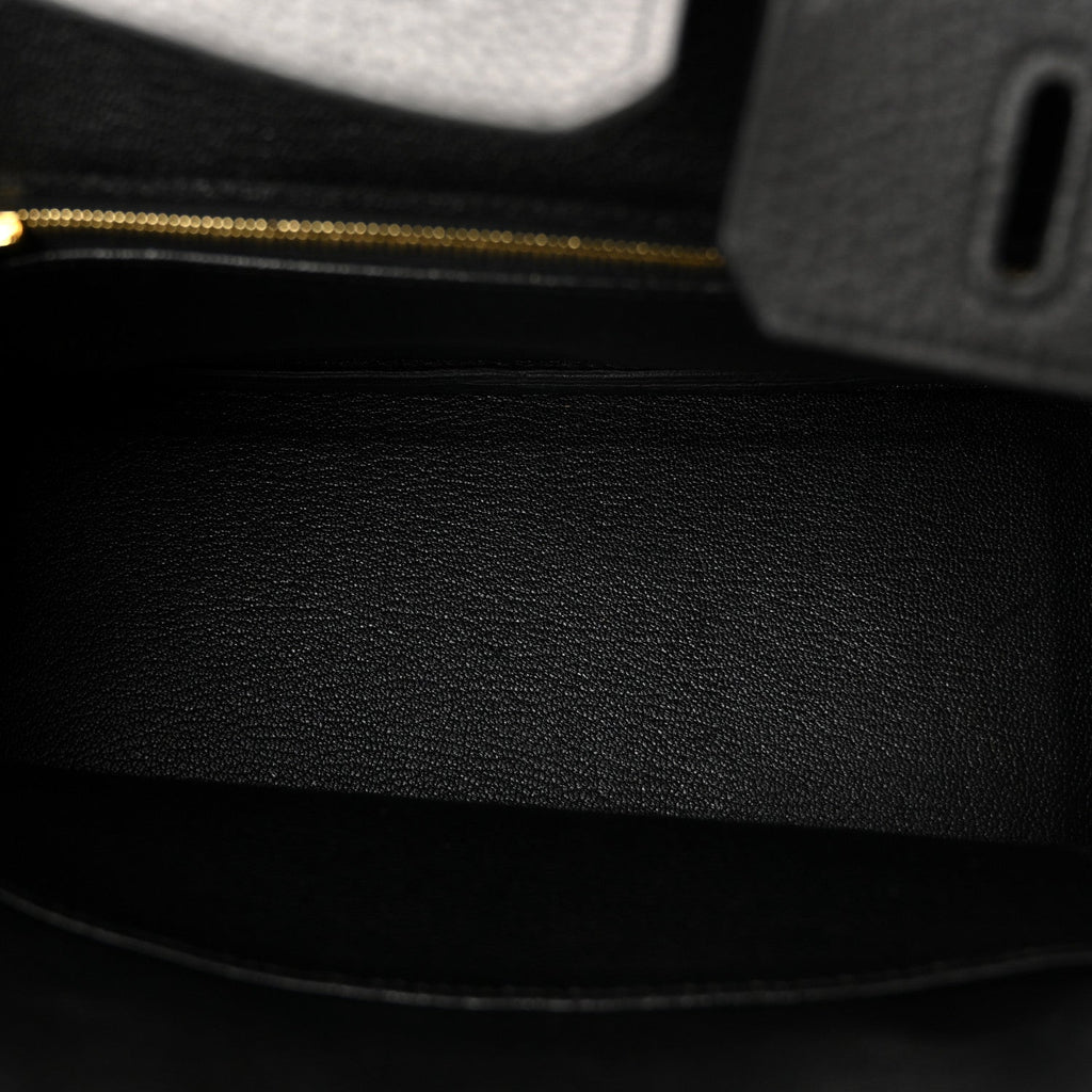 Togo Birkin 25 Black product image 5, provided for visual reference and product detail review