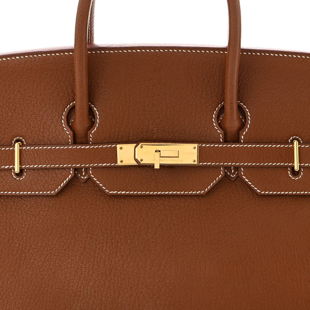 Chevre de Coromandel HAC Birkin 36 Gold product image 8, provided for visual reference and product detail review