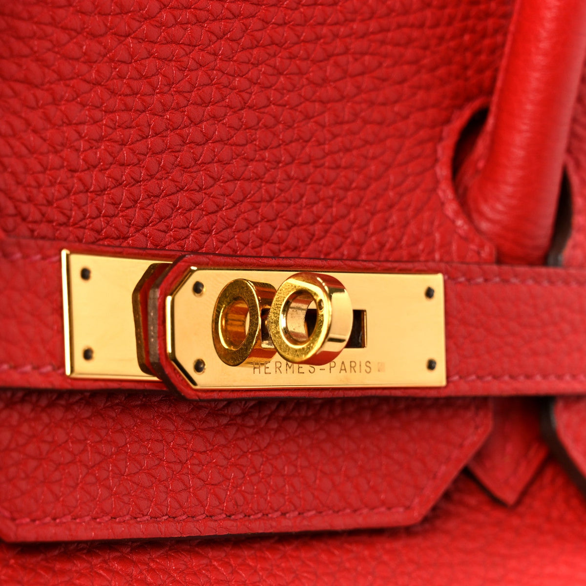 Togo BIRKIN 35 Geranium product image 8, provided for visual reference and product detail review