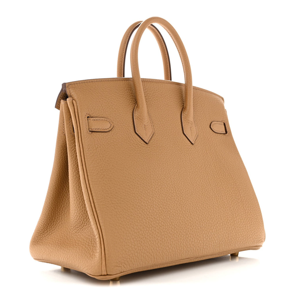 Togo Birkin 25 Biscuit product image 3, provided for visual reference and product detail review