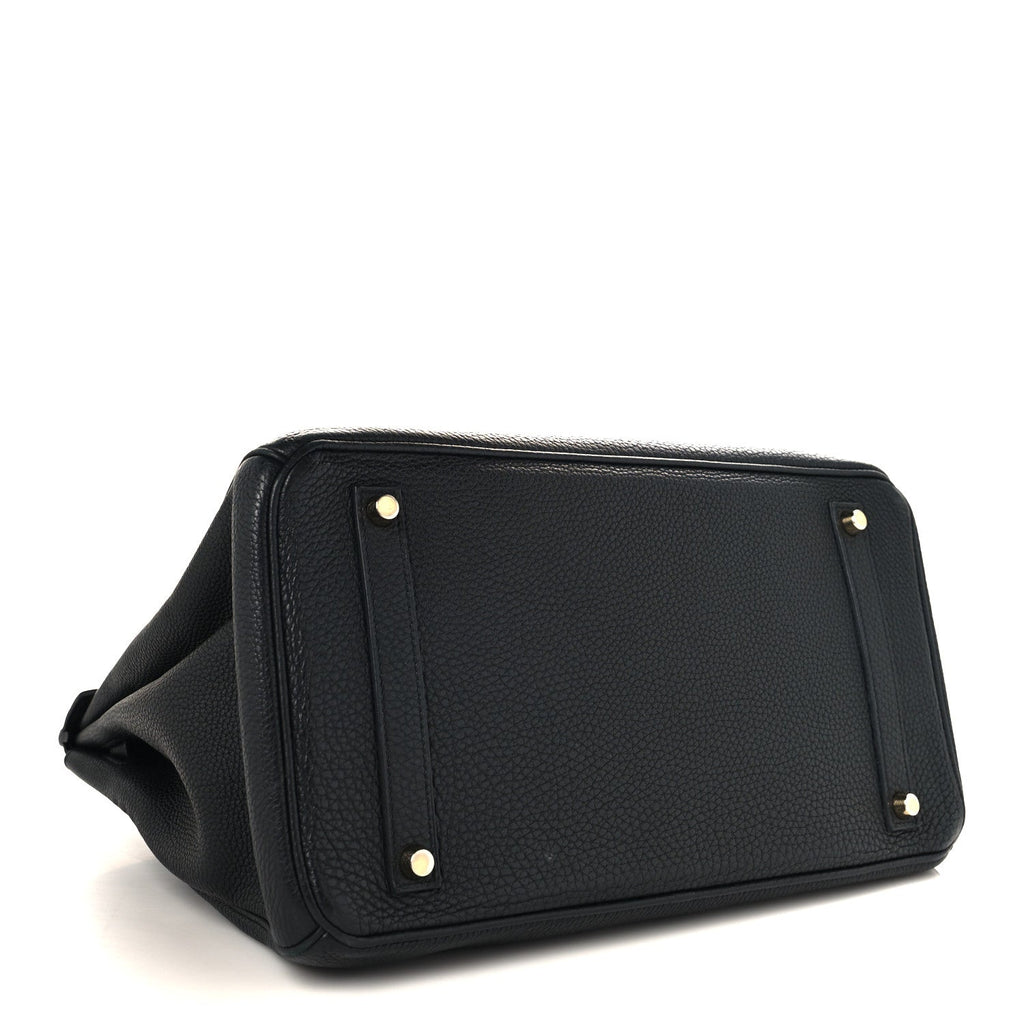 Togo Birkin 35 Black product image 3, provided for visual reference and product detail review