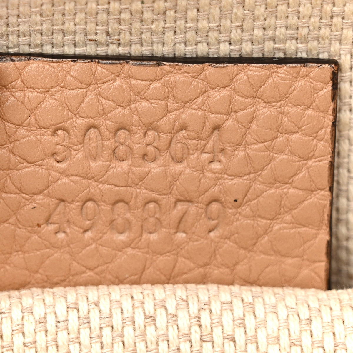 Pebbled Calfskin Small Soho Disco Bag Camelia product image 7, provided for visual reference and product detail review