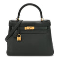 Togo Kelly Retourne 28 Vert Fonce product image 1, provided for visual reference and product detail review