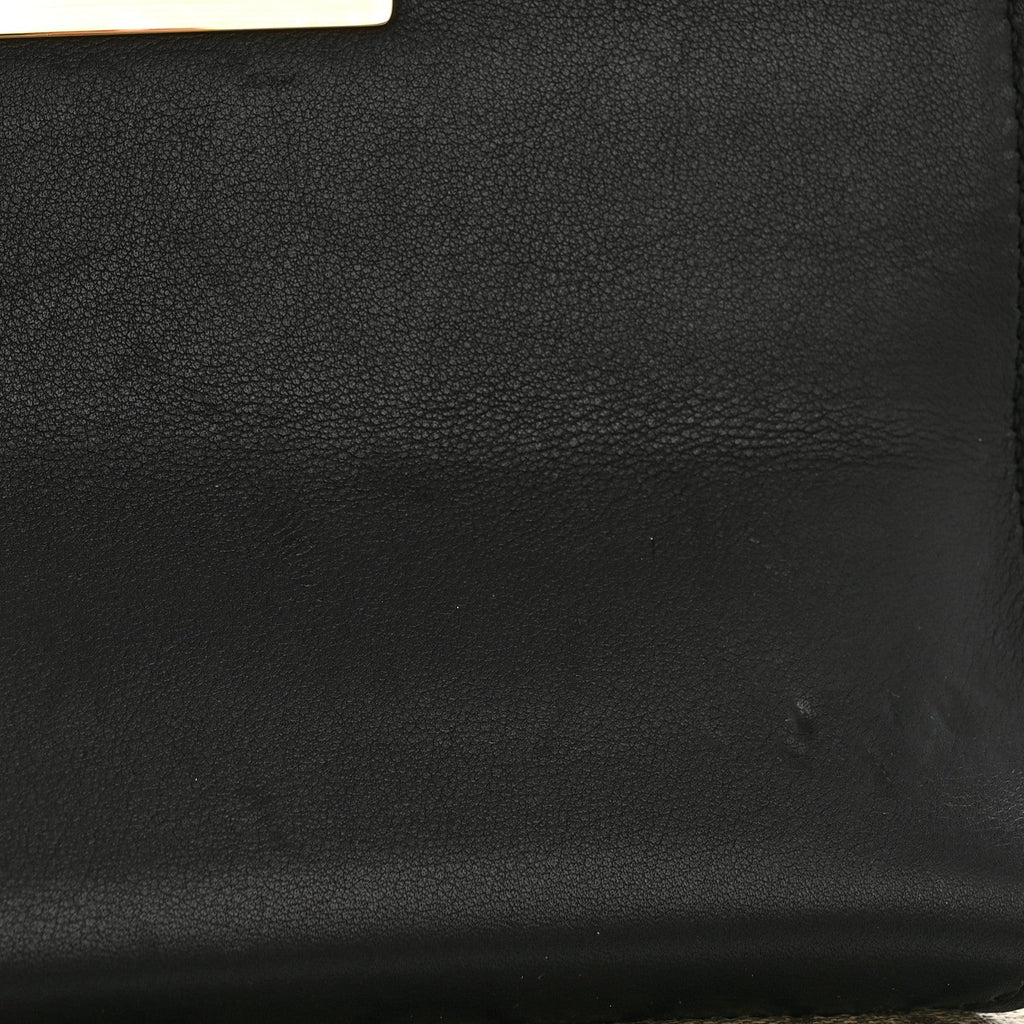 GG Supreme Monogram Calfskin Small Padlock Shoulder Bag Beige Black Cuir product image 11, provided for visual reference and