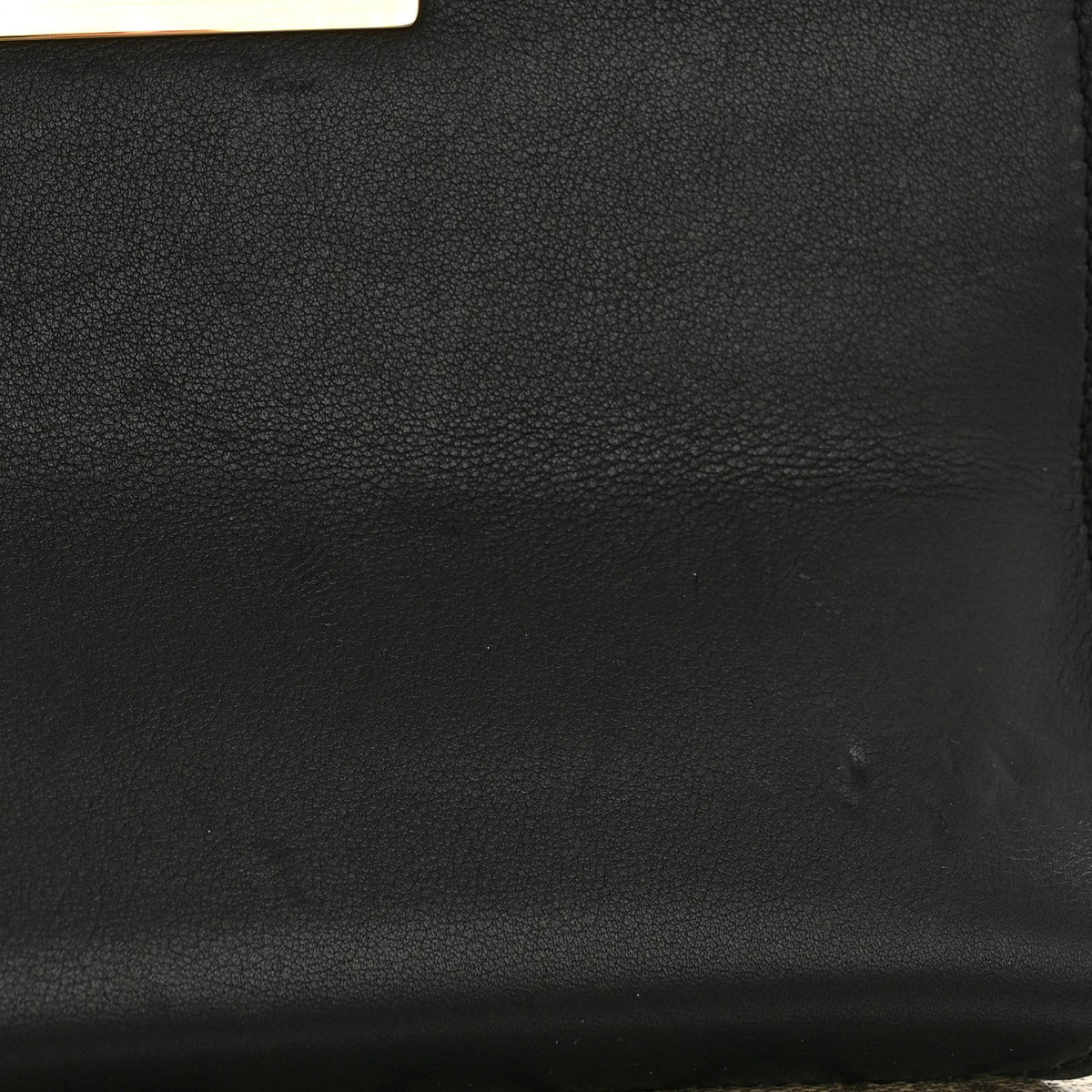 GG Supreme Monogram Calfskin Small Padlock Shoulder Bag Beige Black Cuir product image 11, provided for visual reference and