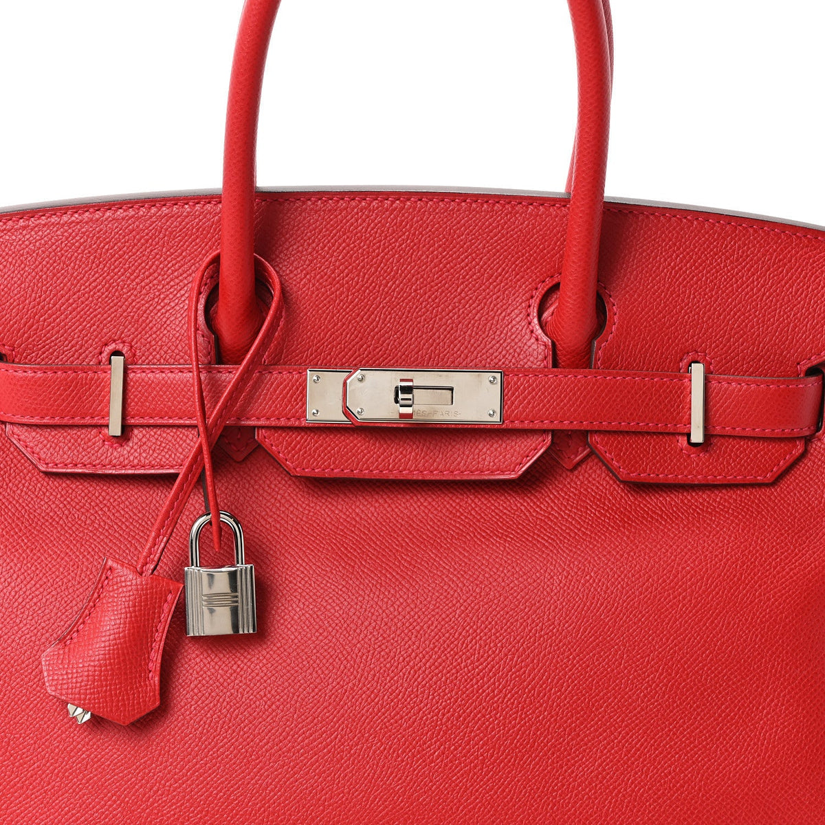 Epsom Birkin 30 Rouge Vif product image 8, provided for visual reference and product detail review