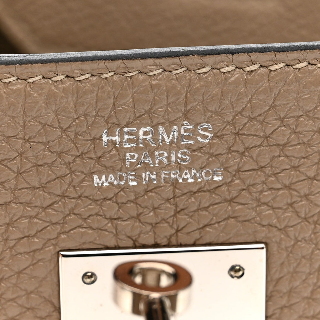 Togo Birkin 30 Gris Tourterelle product image 6, provided for visual reference and product detail review