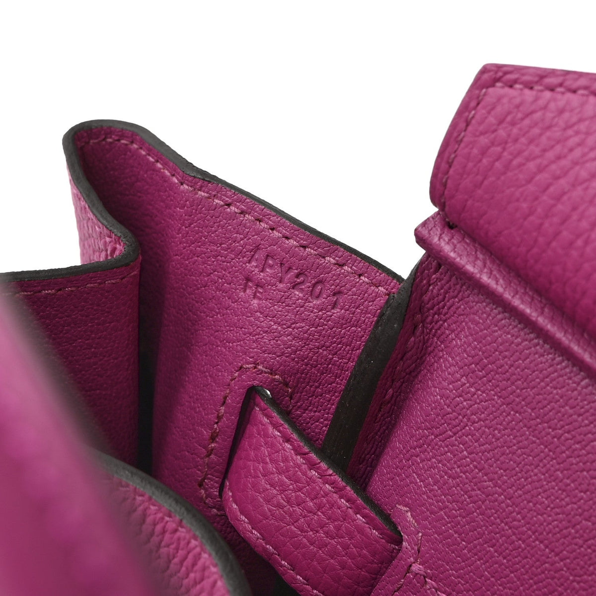 Togo Birkin 30 Rose Pourpre product image 7, provided for visual reference and product detail review