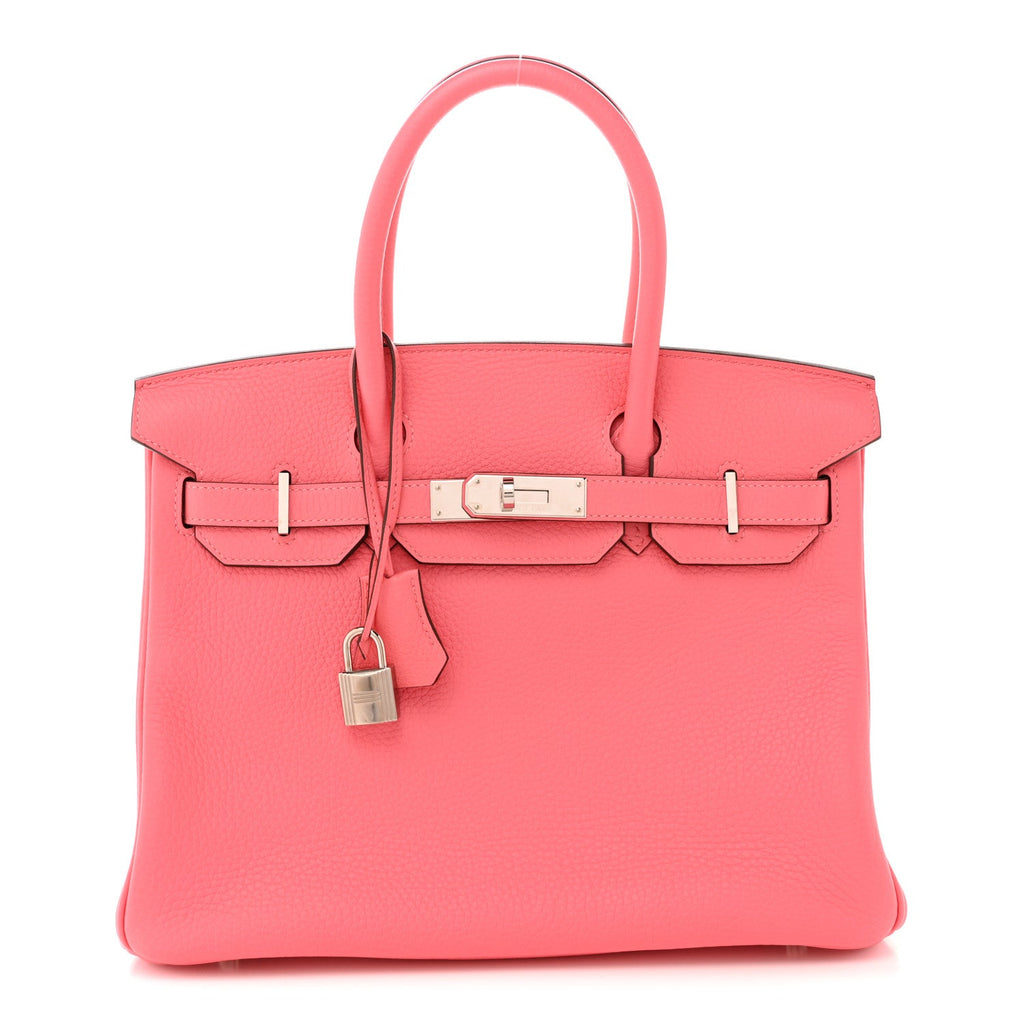 Togo Birkin 30 Rose Azalee product image 1, provided for visual reference and product detail review