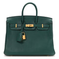 Togo Birkin 25 Malachite product image 1, provided for visual reference and product detail review