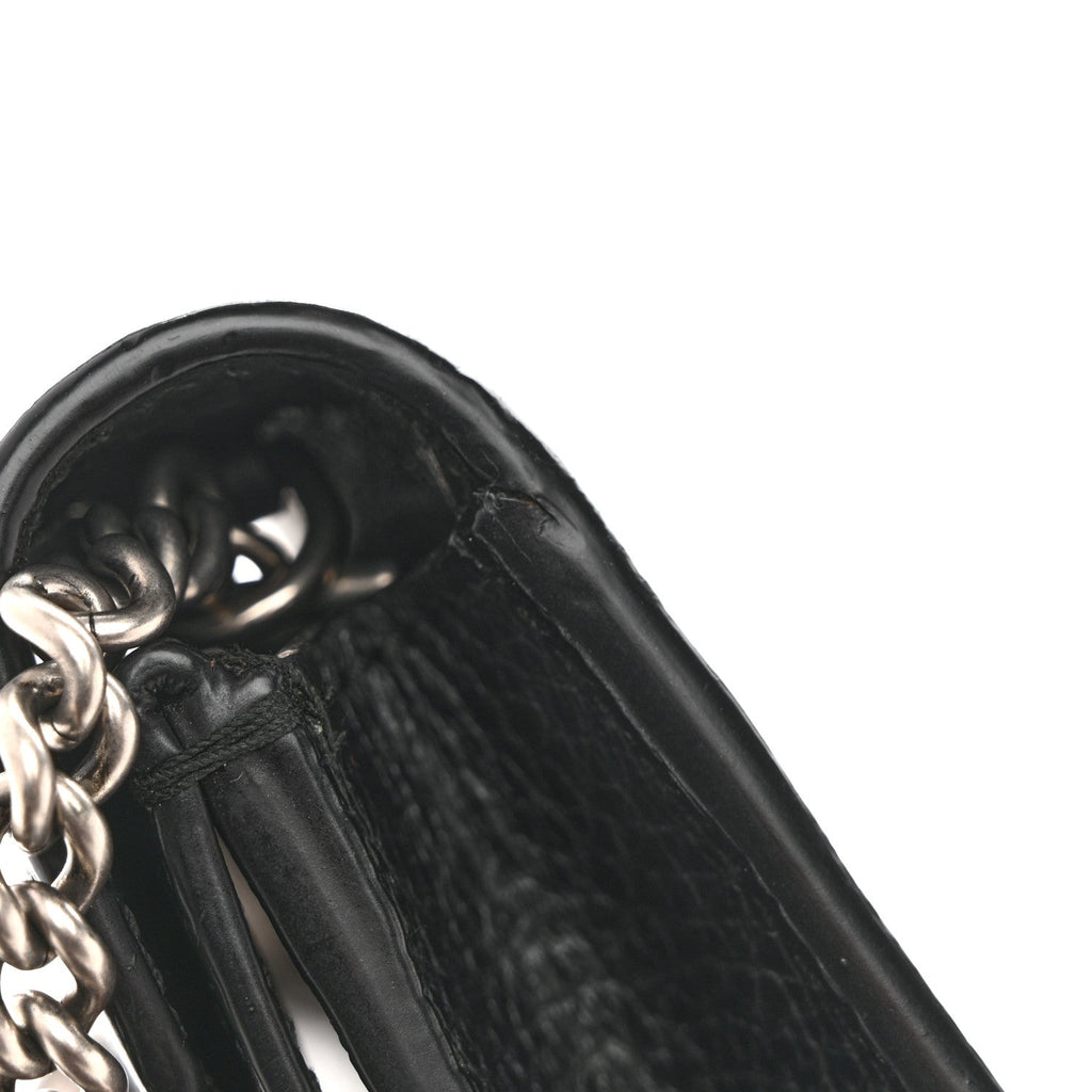 Dollar Calfskin Crystal Super Mini Dionysus Shoulder Bag Black product image 12, provided for visual reference and product