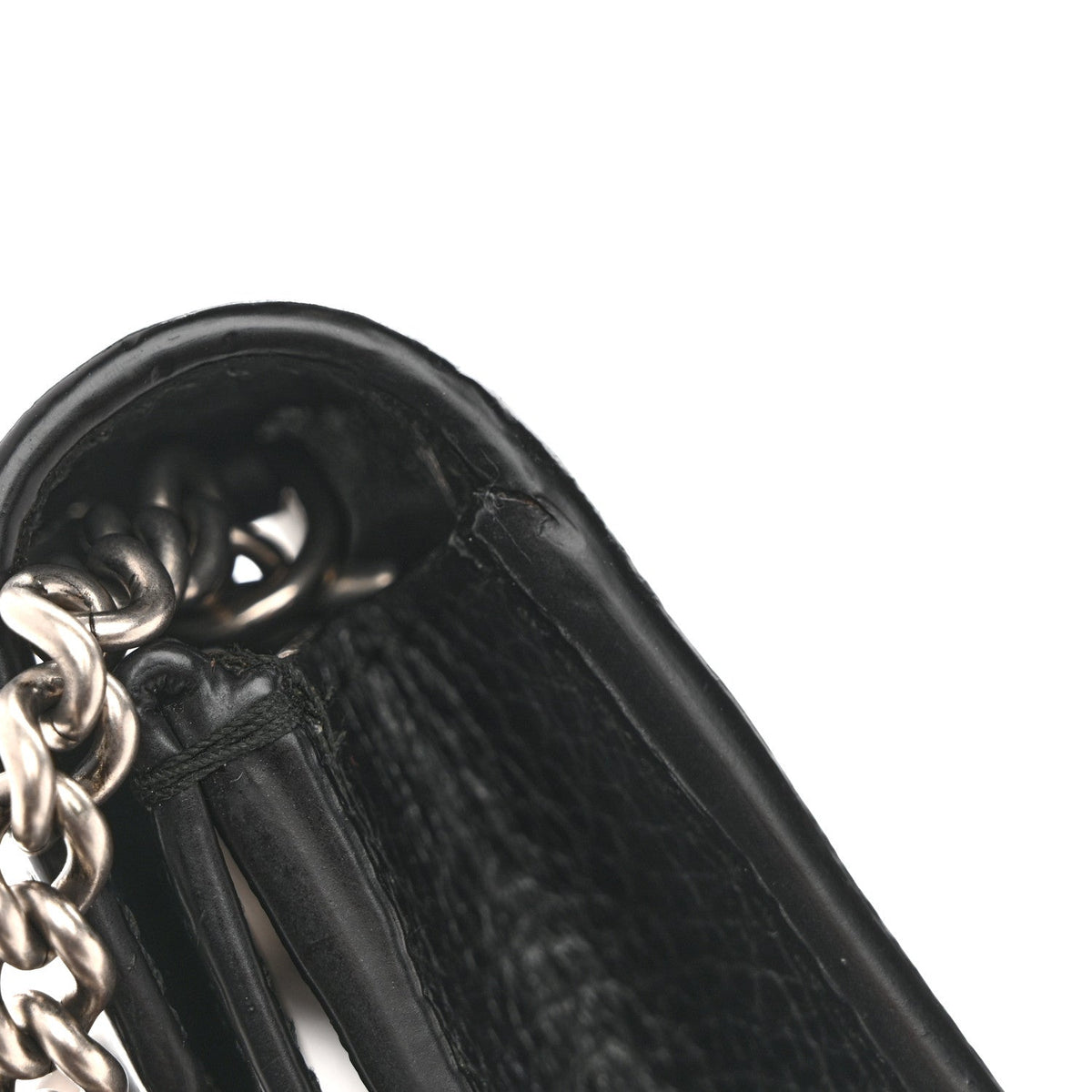 Dollar Calfskin Crystal Super Mini Dionysus Shoulder Bag Black product image 12, provided for visual reference and product