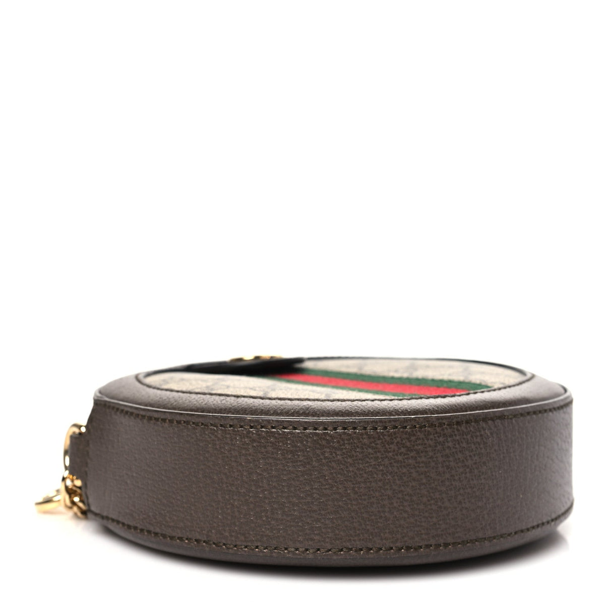 GG Supreme Monogram Web Mini Ophidia Round Shoulder Bag Brown product image 4, provided for visual reference and product