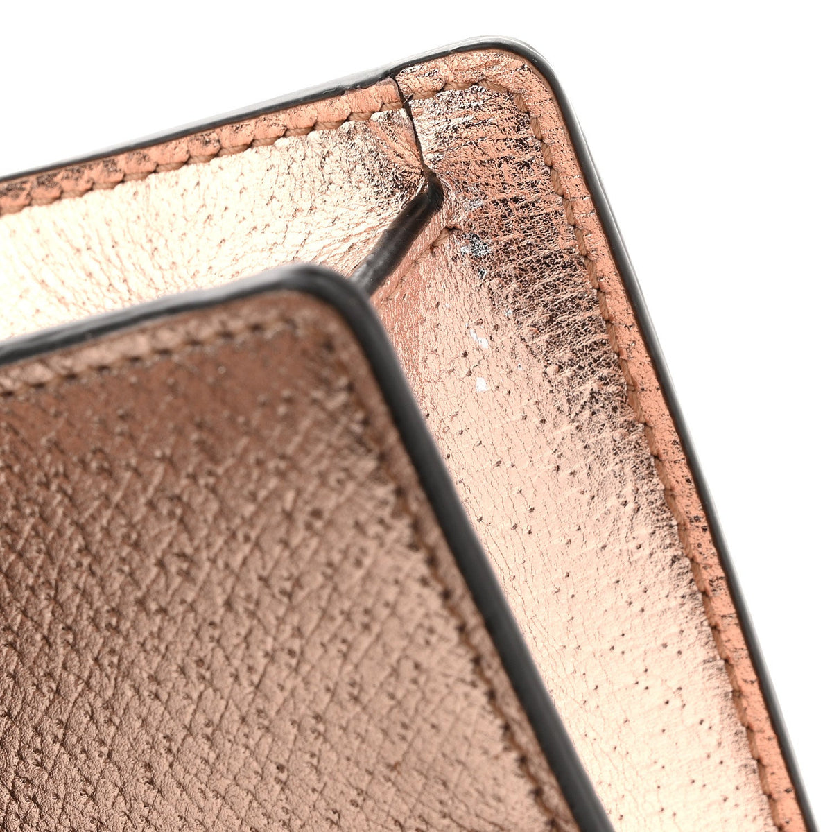 Metallic Calfskin Super Mini Dionysus Shoulder Bag Rose Gold product image 10, provided for visual reference and product