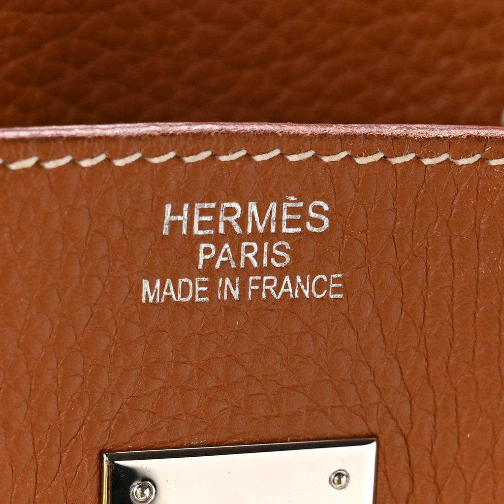 Togo Birkin 35 Gold product image 5, provided for visual reference and product detail review