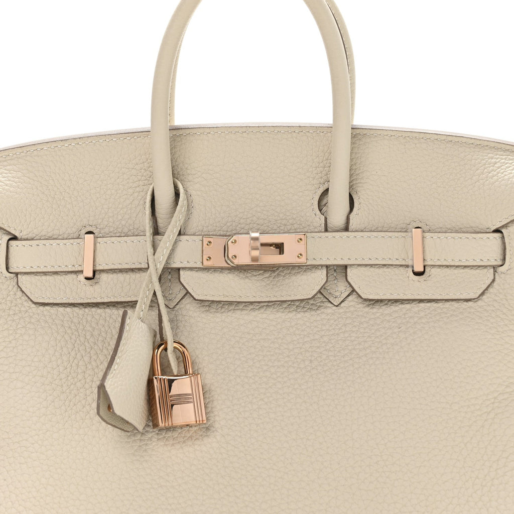 Togo Birkin 25 Craie product image 15, provided for visual reference and product detail review