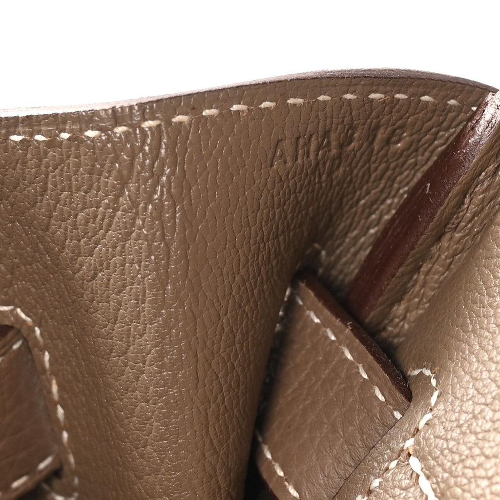 Togo Birkin 30 Etoupe product image 7, provided for visual reference and product detail review