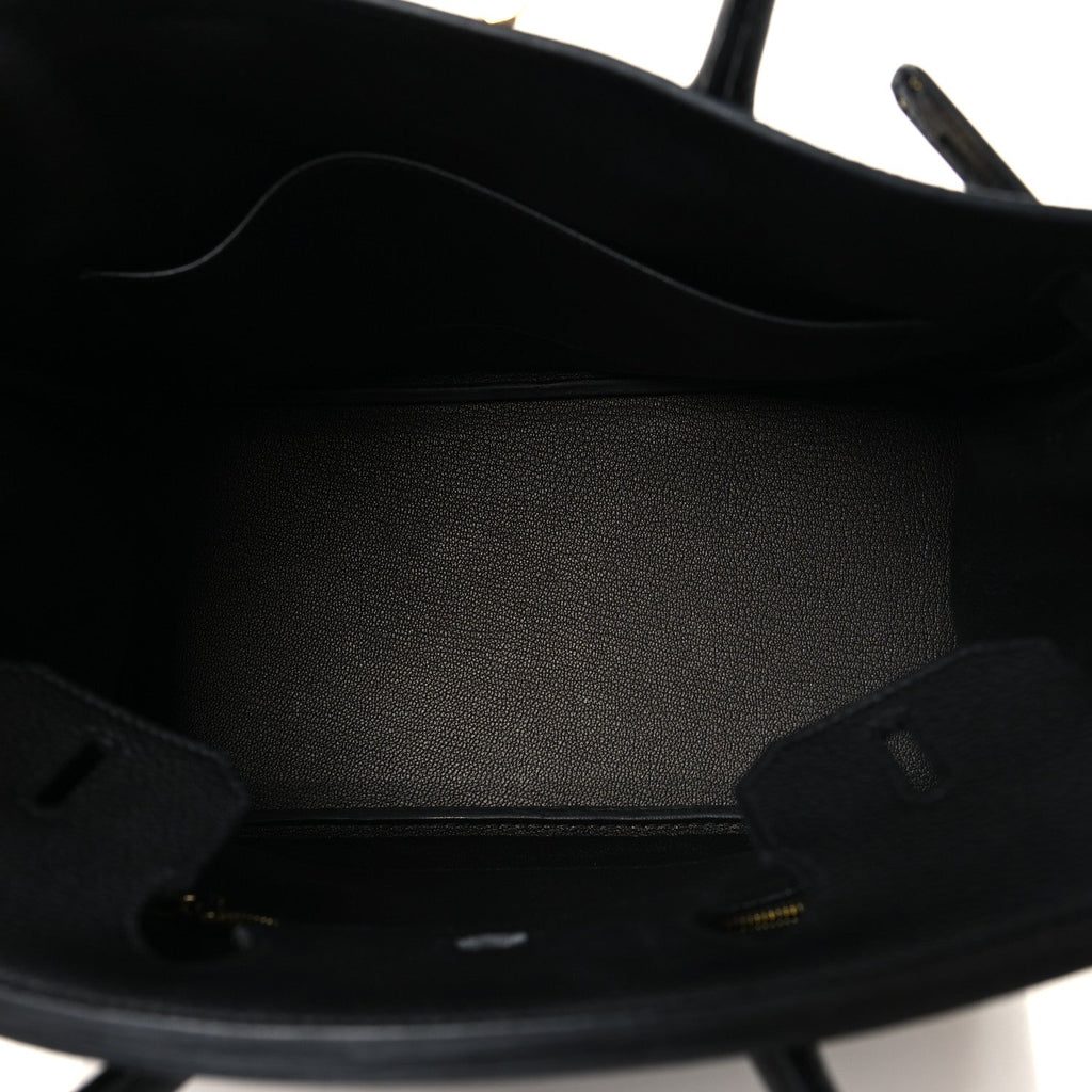 Togo Birkin 30 Black product image 5, provided for visual reference and product detail review