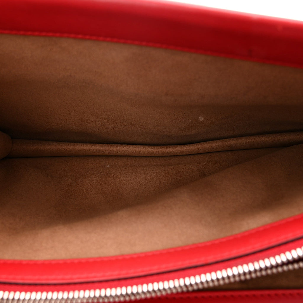 GG Supreme Monogram Arabesque Dionysus Shoulder Bag Hibiscus Red product image 5, provided for visual reference and product