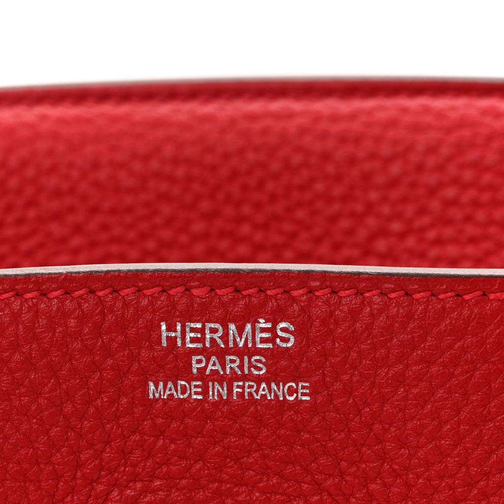 Togo Birkin 35 Rouge Casaque product image 11, provided for visual reference and product detail review