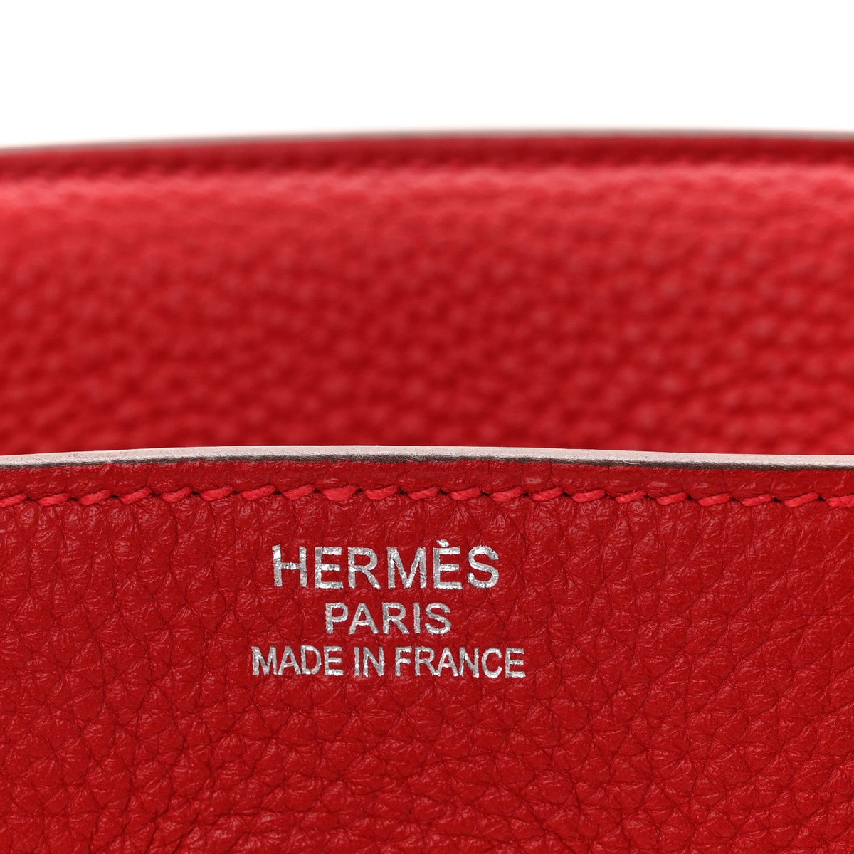 Togo Birkin 35 Rouge Casaque product image 11, provided for visual reference and product detail review