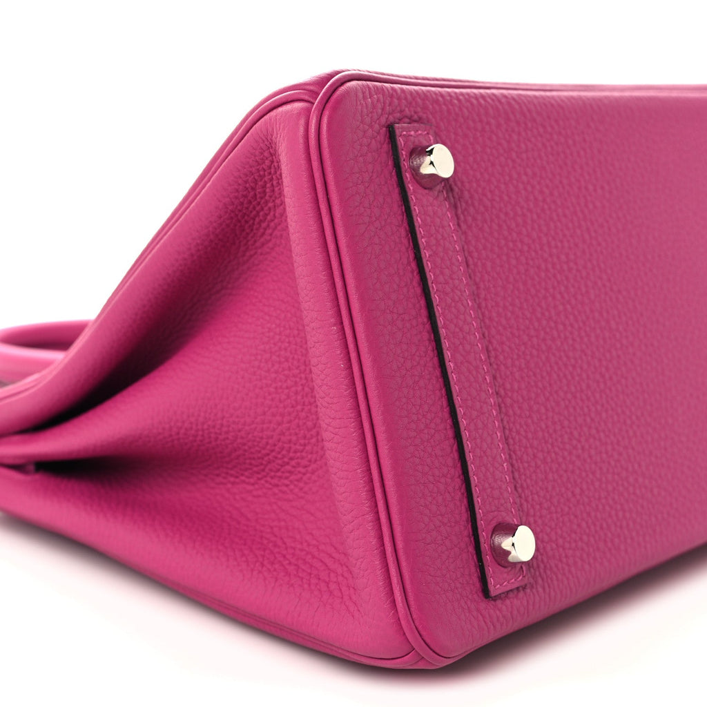 Togo Birkin 30 Rose Pourpre product image 9, provided for visual reference and product detail review