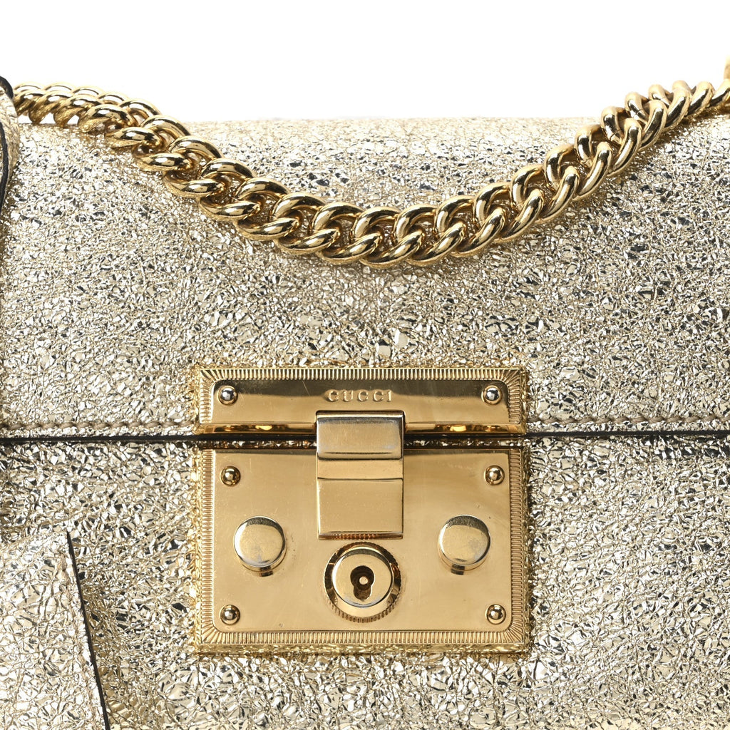 Galassia Small Padlock Shoulder Bag Platino product image 8, provided for visual reference and product detail review