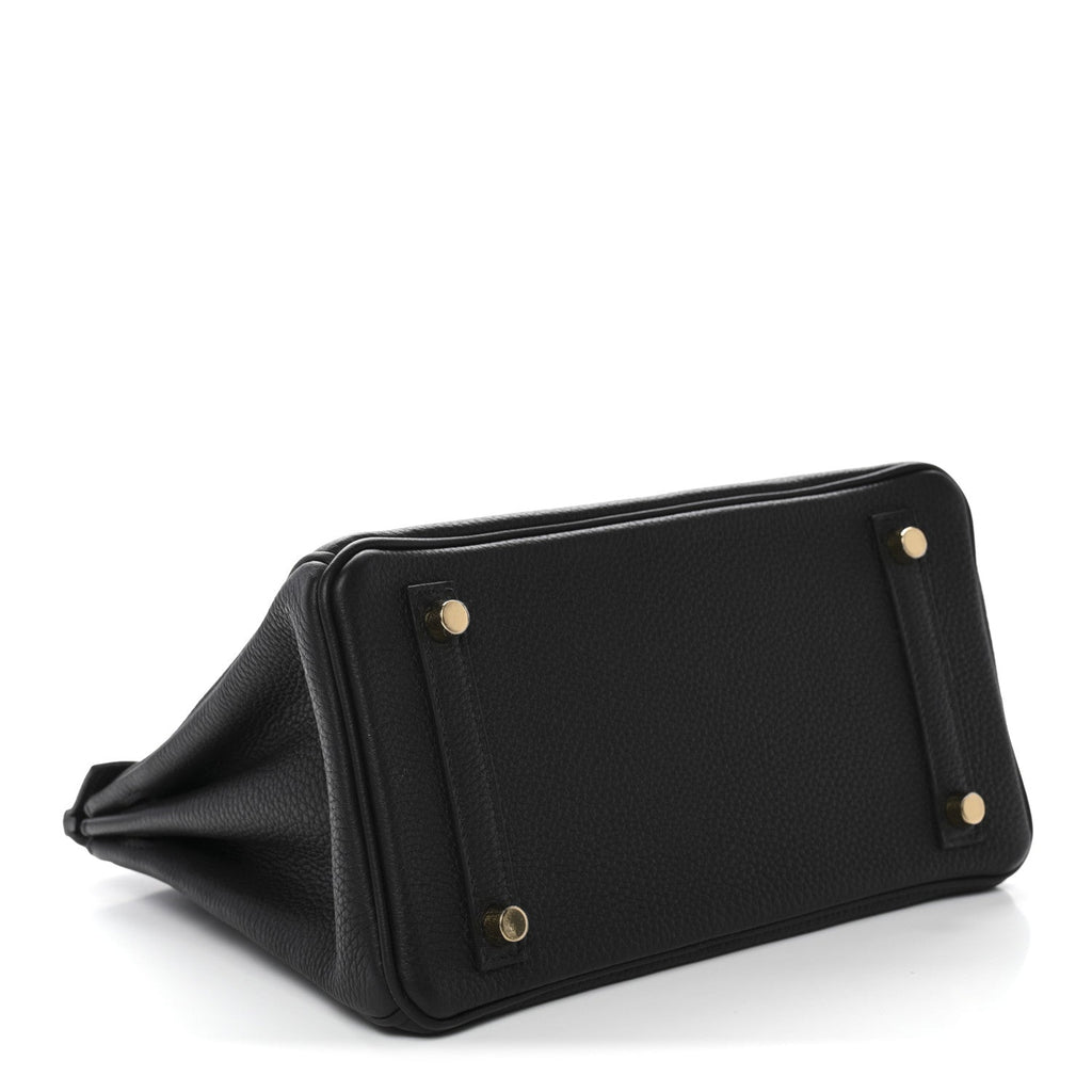 Togo Birkin 25 Black product image 7, provided for visual reference and product detail review