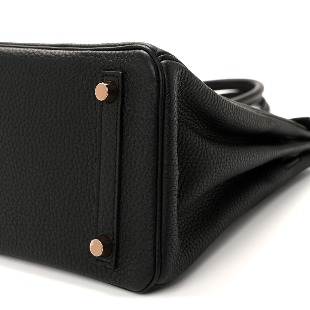 Togo Birkin 25 Black product image 10, provided for visual reference and product detail review