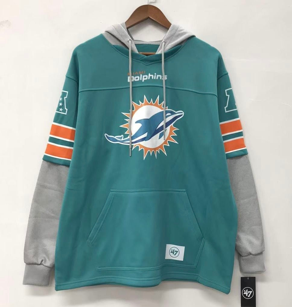 Miami Dolphins Official NFL 47 brand hoodie product image 1
