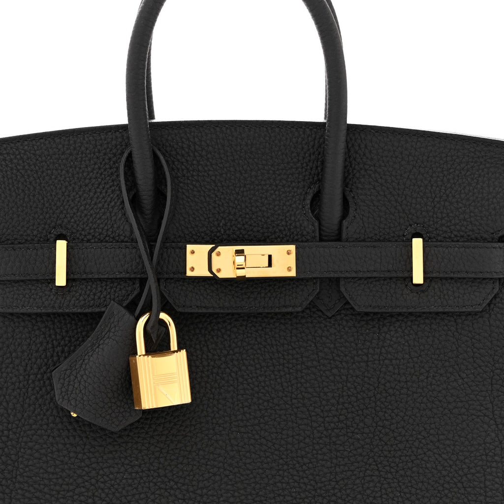 Togo Birkin 25 Black product image 8, provided for visual reference and product detail review