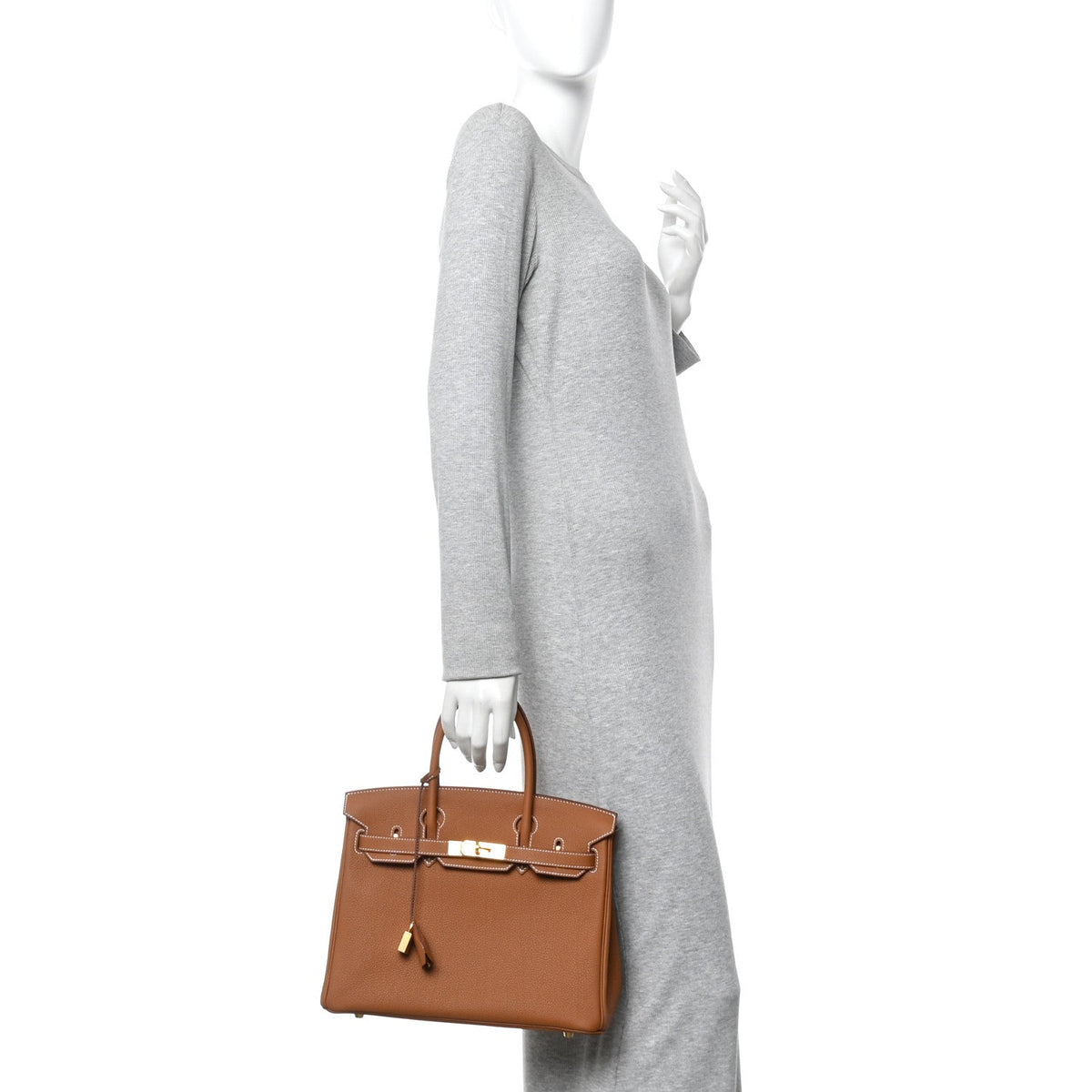 Togo Birkin 30 Gold product image 2, provided for visual reference and product detail review