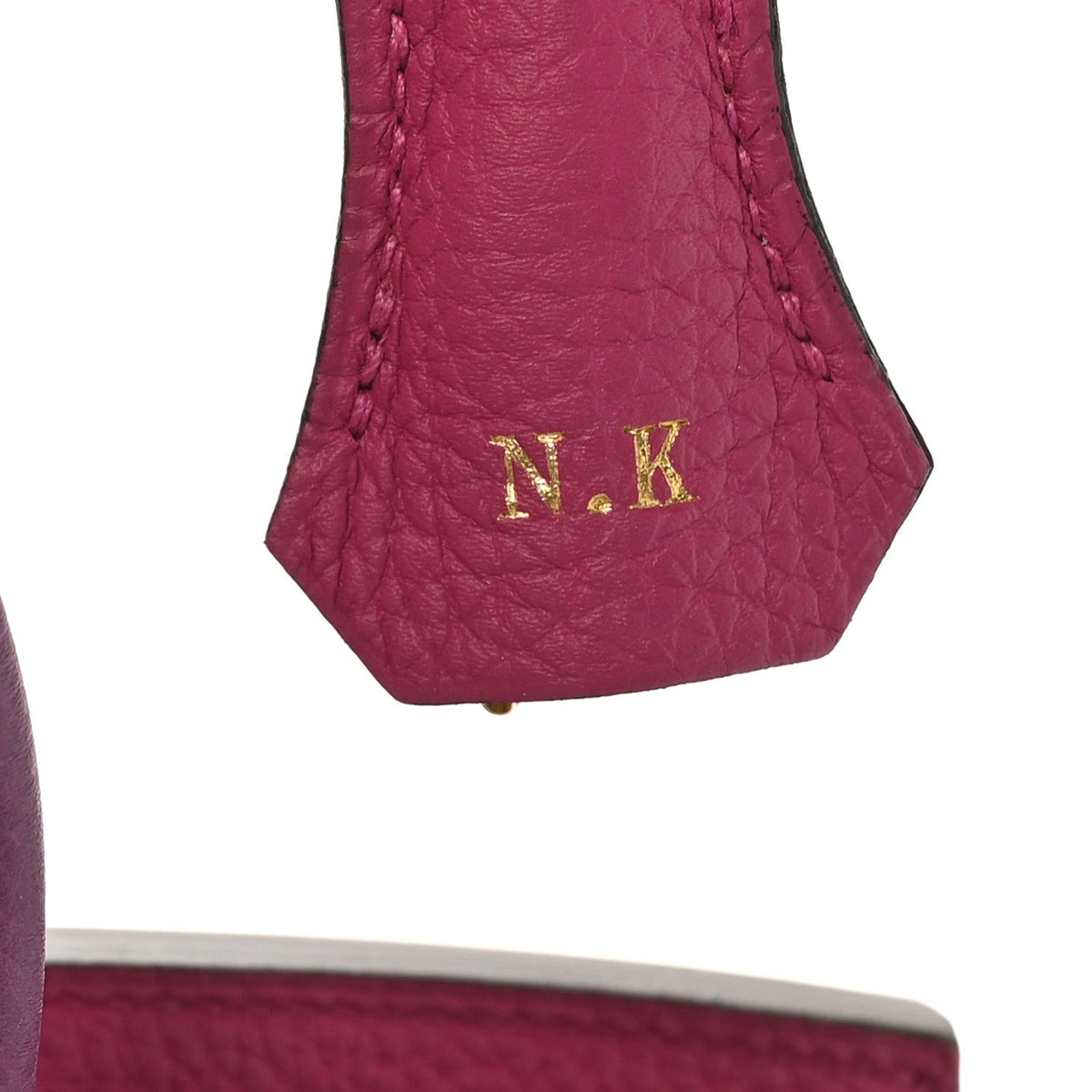 Togo Horseshoe Birkin 25 Rose Pourpre Cassis product image 11, provided for visual reference and product detail review