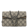 GG Supreme Monogram Super Mini Dionysus Shoulder Bag Taupe product image 1, provided for visual reference and product detail