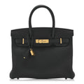 Togo Birkin 30 Bleu Ocean product image 1, provided for visual reference and product detail review