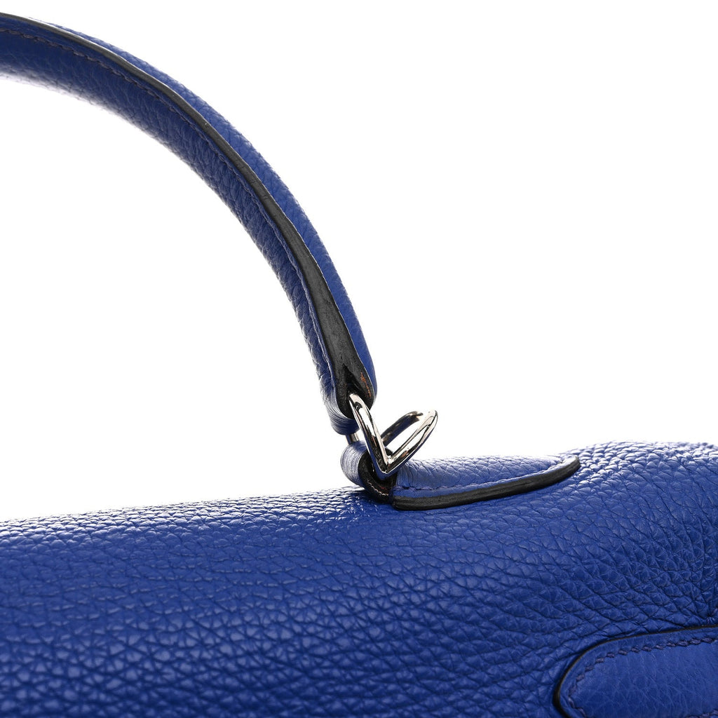 Togo Kelly Retourne 35 Bleu Electrique product image 14, provided for visual reference and product detail review