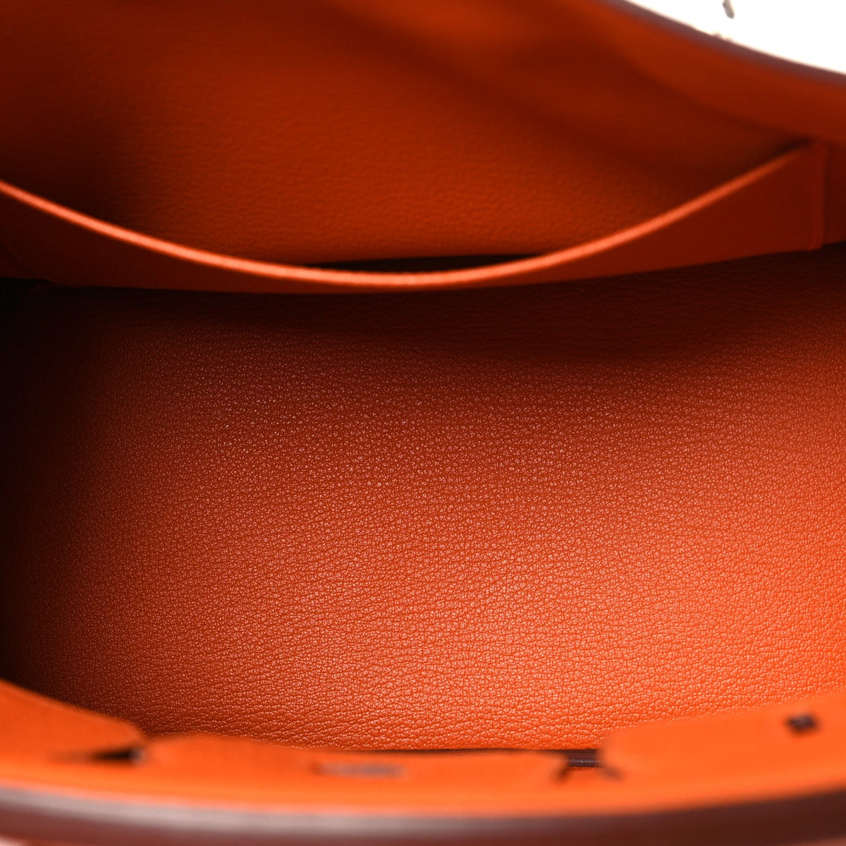 Togo Birkin 25 Orange product image 4, provided for visual reference and product detail review