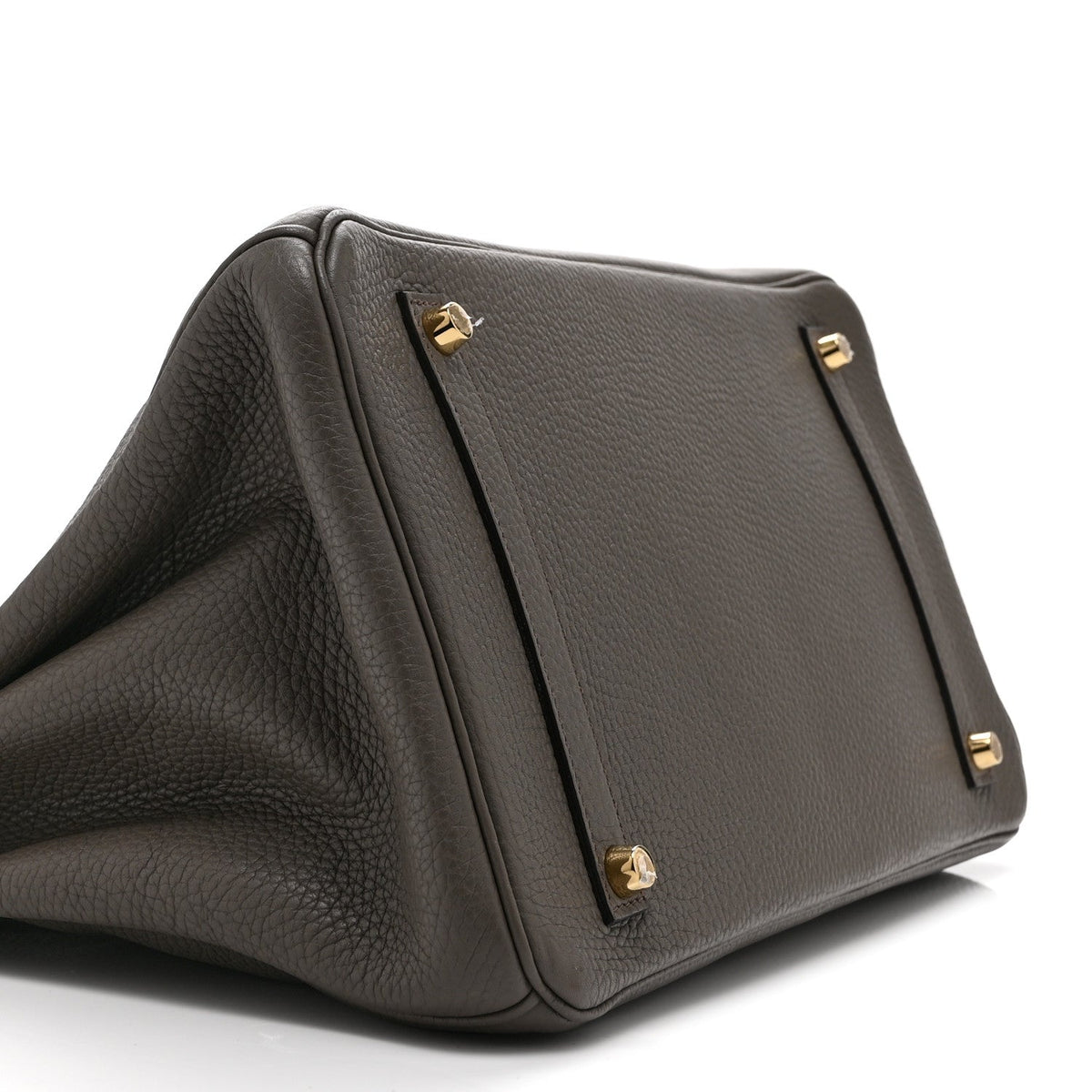 Taurillon Clemence Birkin 35 Etain product image 9, provided for visual reference and product detail review
