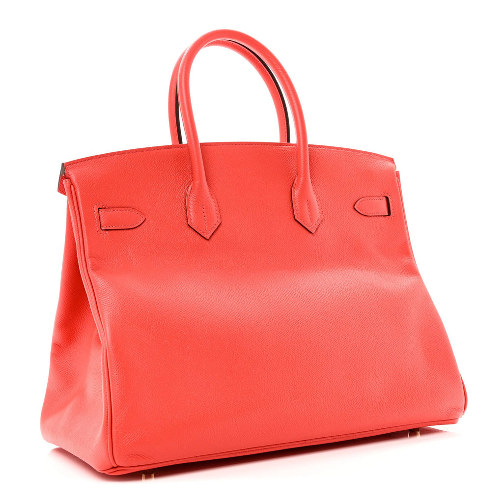 Epsom Birkin 35 Rose Jaipur product image 3, provided for visual reference and product detail review