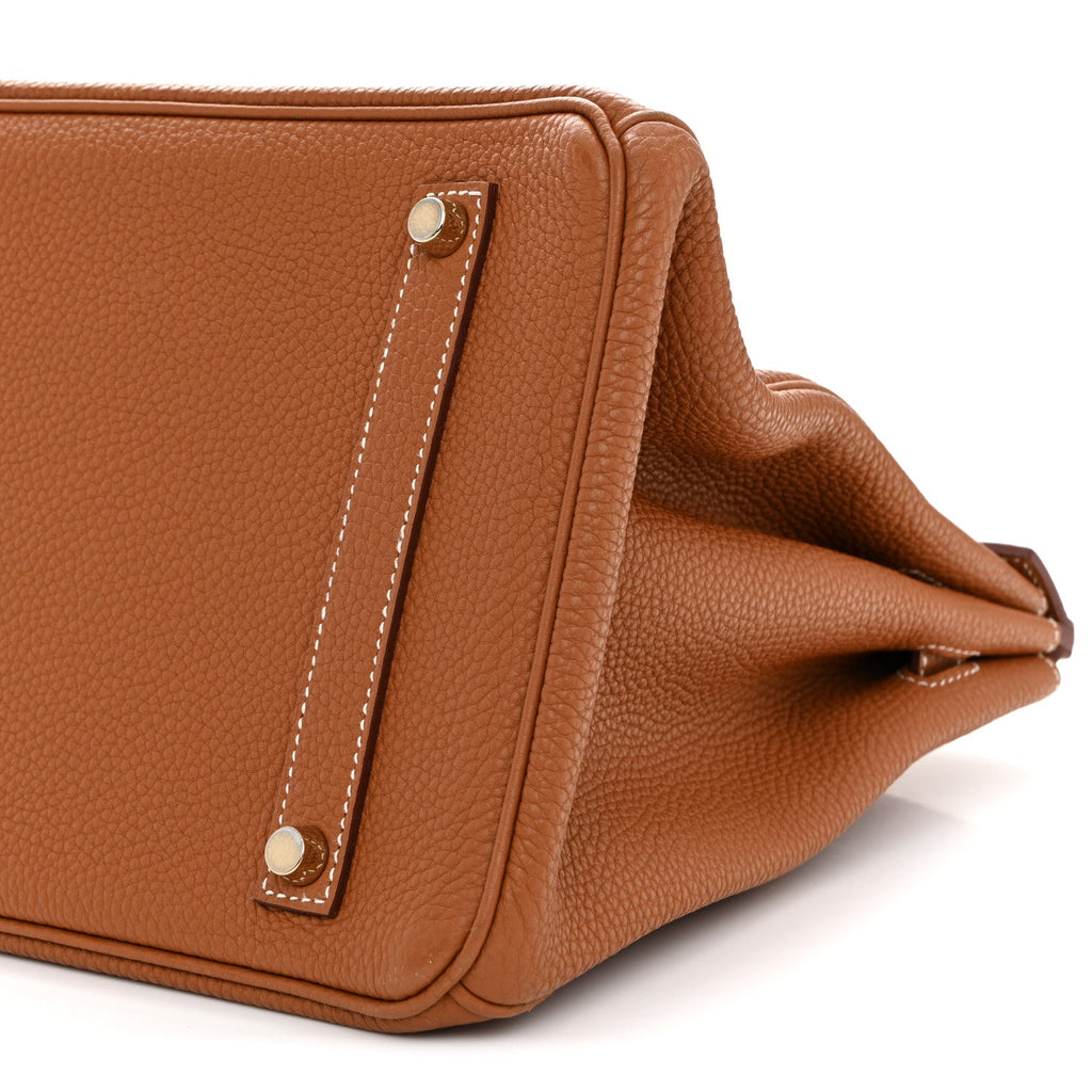 Taurillon Clemence Birkin 35 Gold product image 10, provided for visual reference and product detail review