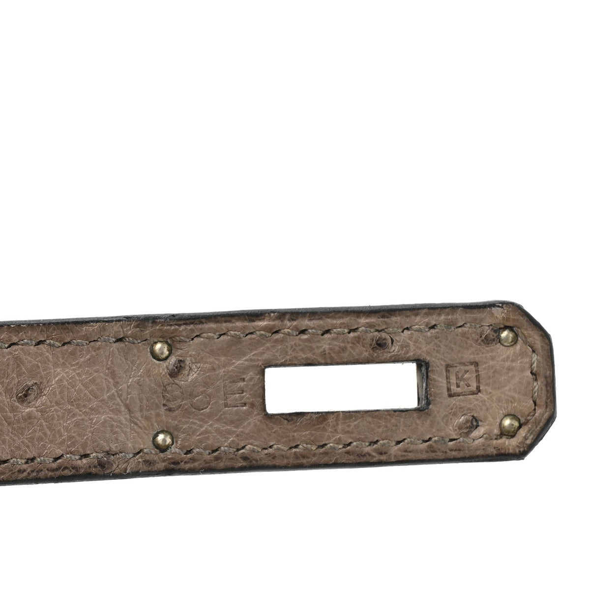 Ostrich Birkin 30 Mousse product image 7, provided for visual reference and product detail review