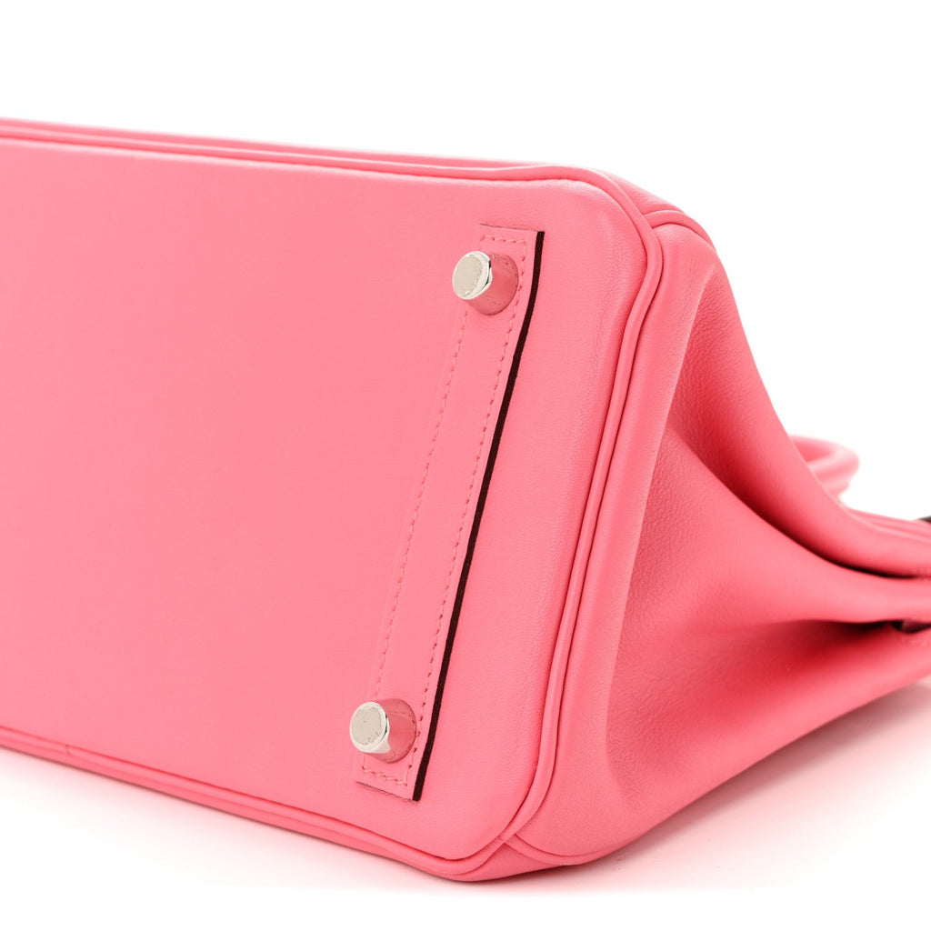 Swift Birkin 25 Rose Azalee product image 10, provided for visual reference and product detail review