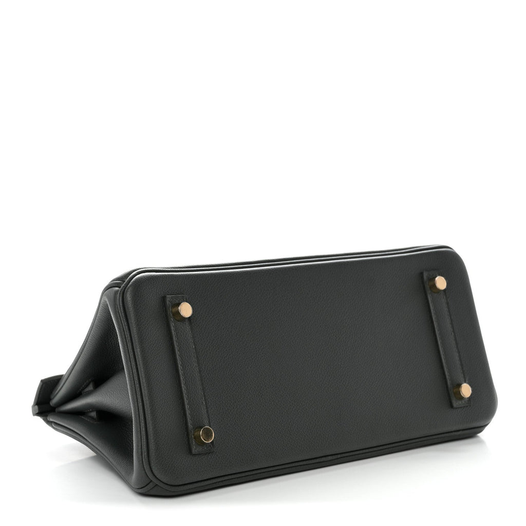 Evercolor Shoulder Birkin Light 29 Vert Mangrove product image 4, provided for visual reference and product detail review